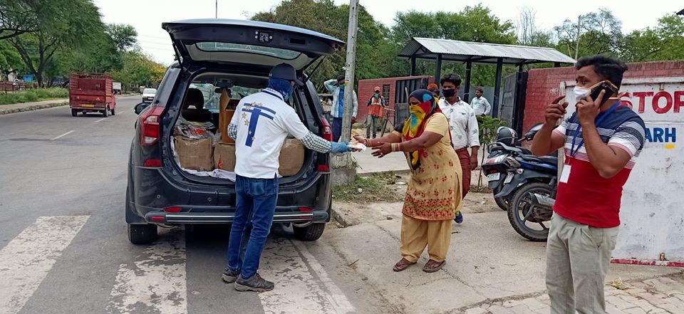 14th Distribution Drive at Sector 32,42,43,44,45,47,48,49,52 Chandigarh, Chandigarh on 19th May 2020 Drive Photo